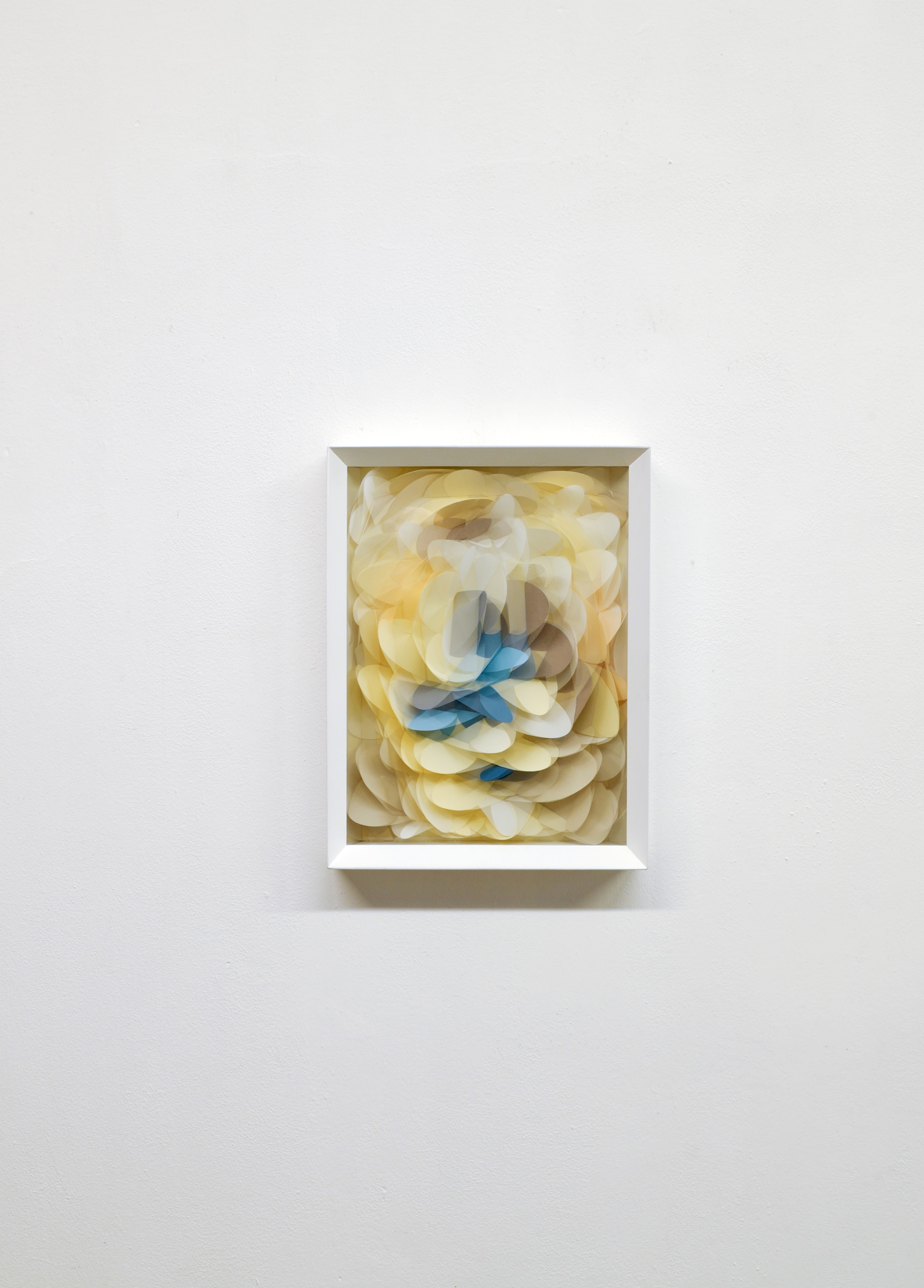 Maurizio Donzelli, Mirror, 2017, 52 x 40 x 7,5 cm, Mix media in box