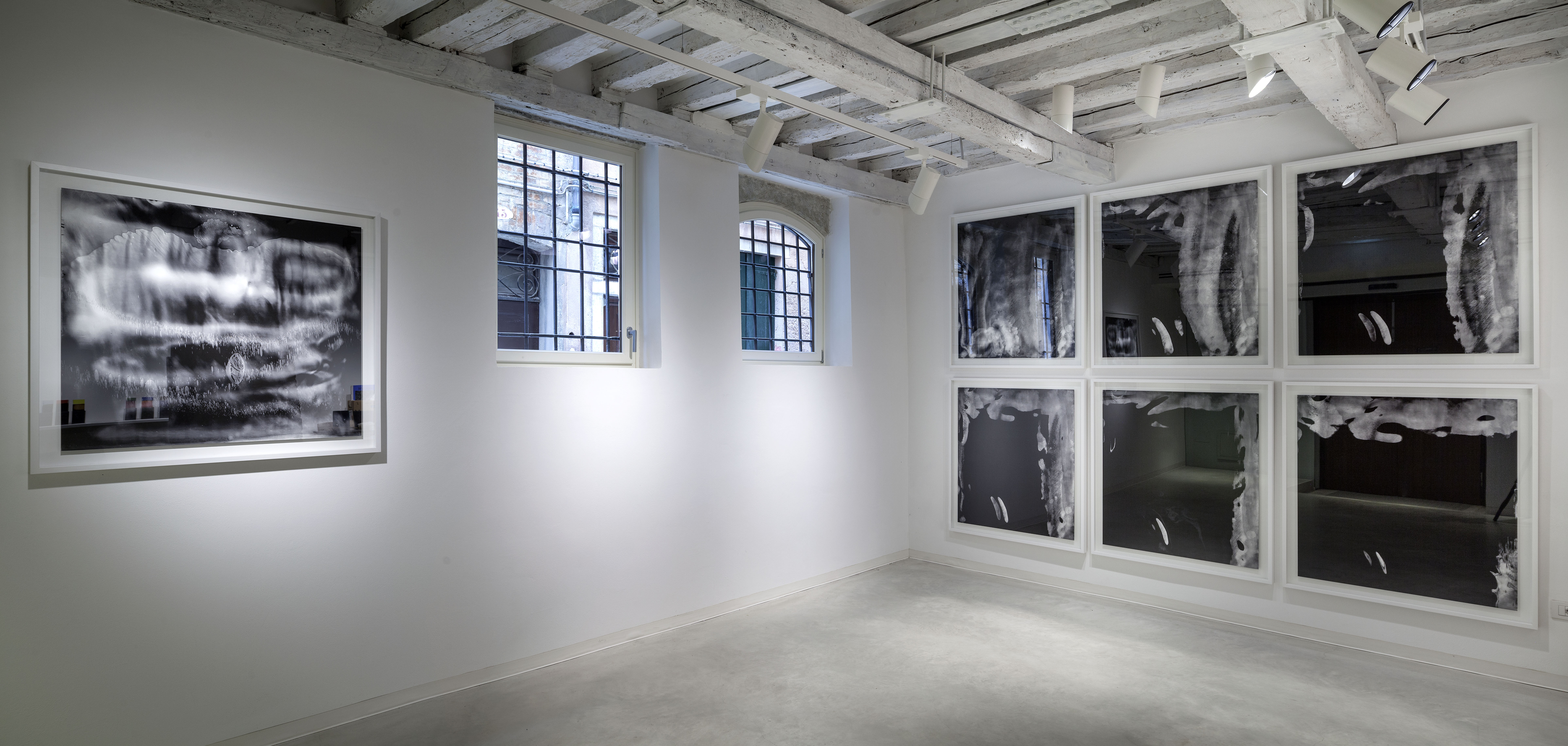 Installation view, Marignana Arte, Hour-Glass, Alessandro Diaz De Santillana & Laura De Santillana, Untitled, 2014, Digital print on Hahnemuhle paper