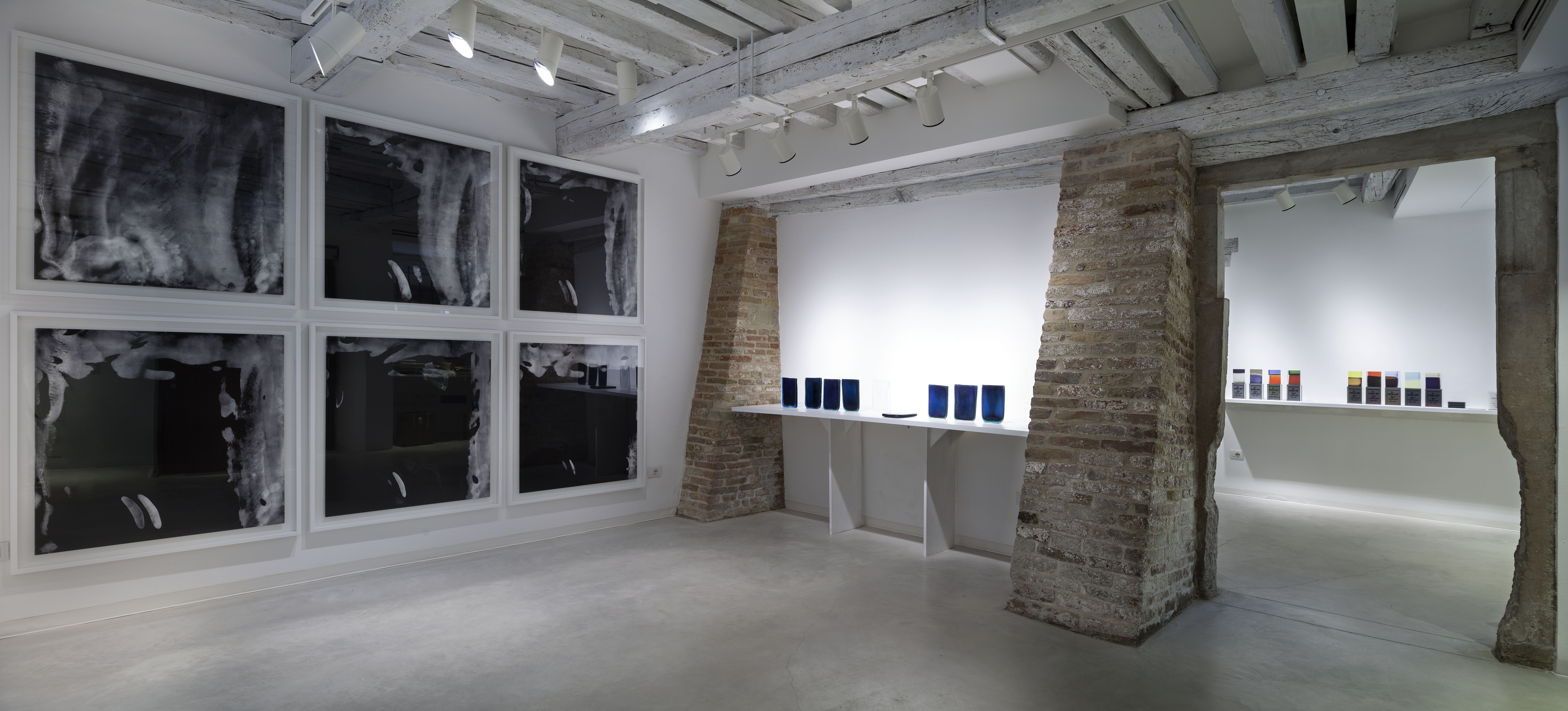 Installation view by Alessandro Diaz De Santillana, Hour-Glass, curated by Giorgio Mastinu, 7th April-21st June 2014, Marignana Arte, Venice