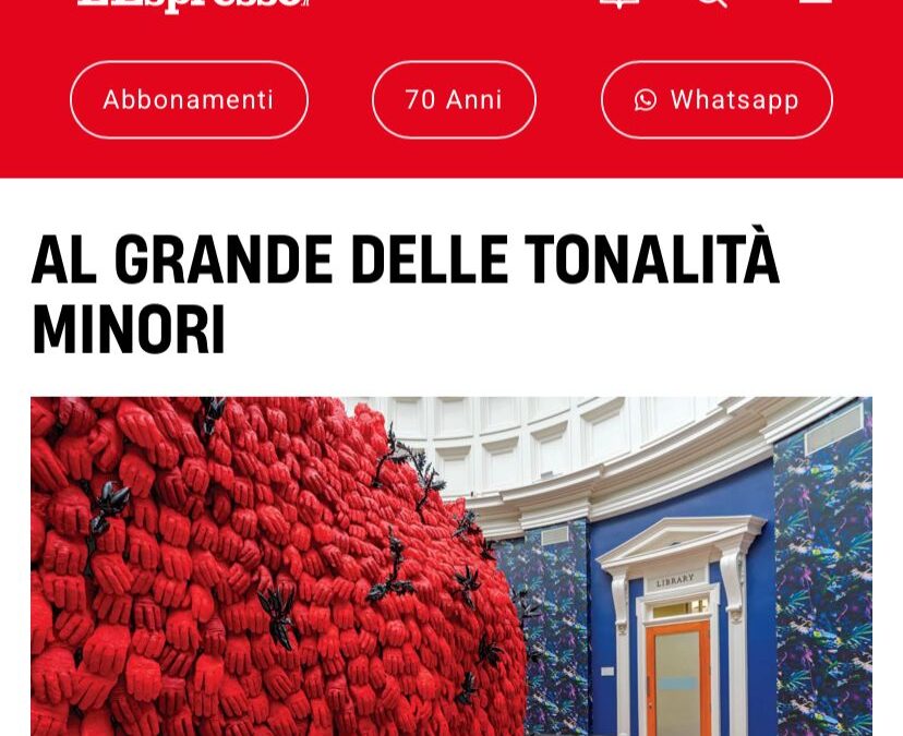 Al grande show delle tonalità minoriL'Espresso | May 2026