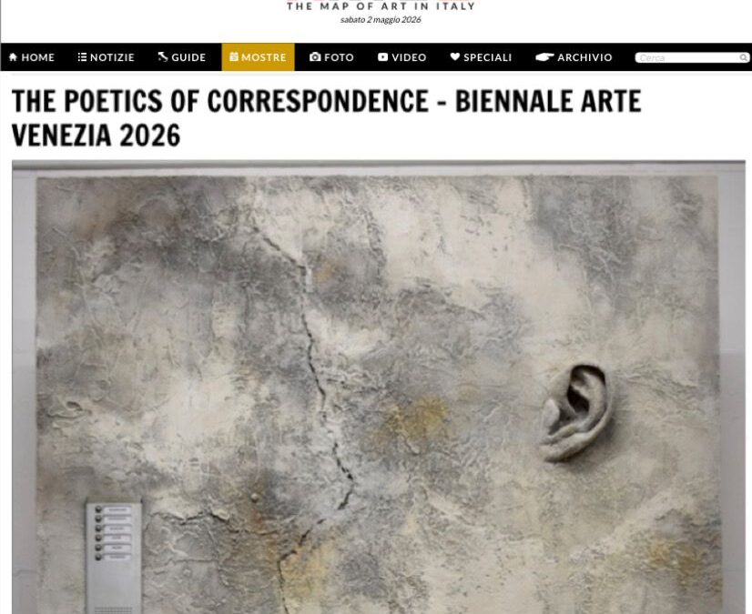 The Poetics of Correspondence – Biennale Arte Venezia 2026ARTE.it | May 2026